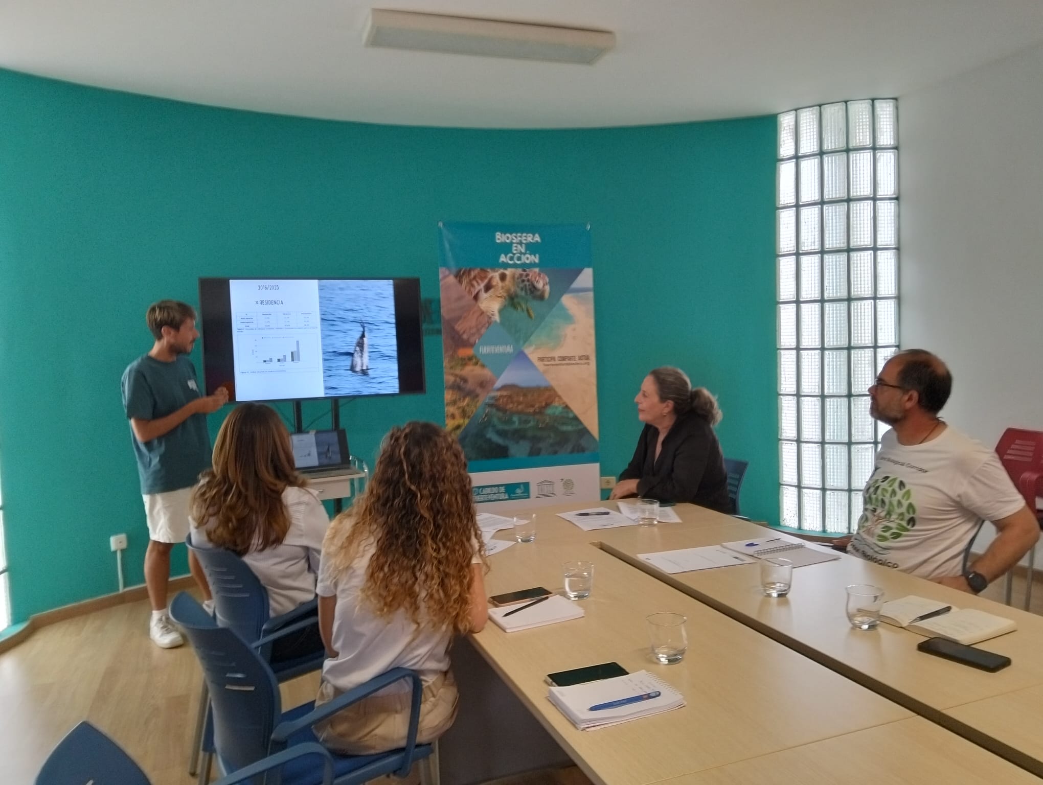 La Asociación Calderones Grises de Fuerteventura nuevo miembro del Comité Internacional del Corredor Biológico Mundial