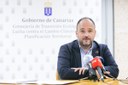El Consejero de Transición Ecológica del Gobierno de Canarias expone en el Parlamento Canario las ventajas de pertenecer al Corredor Biológico Mundial. El Consejero de Transición Ecológica del Gobierno de Canarias expone en el Parlamento Canario las ventajas de pertenecer al Corredor Biológico Mundial.