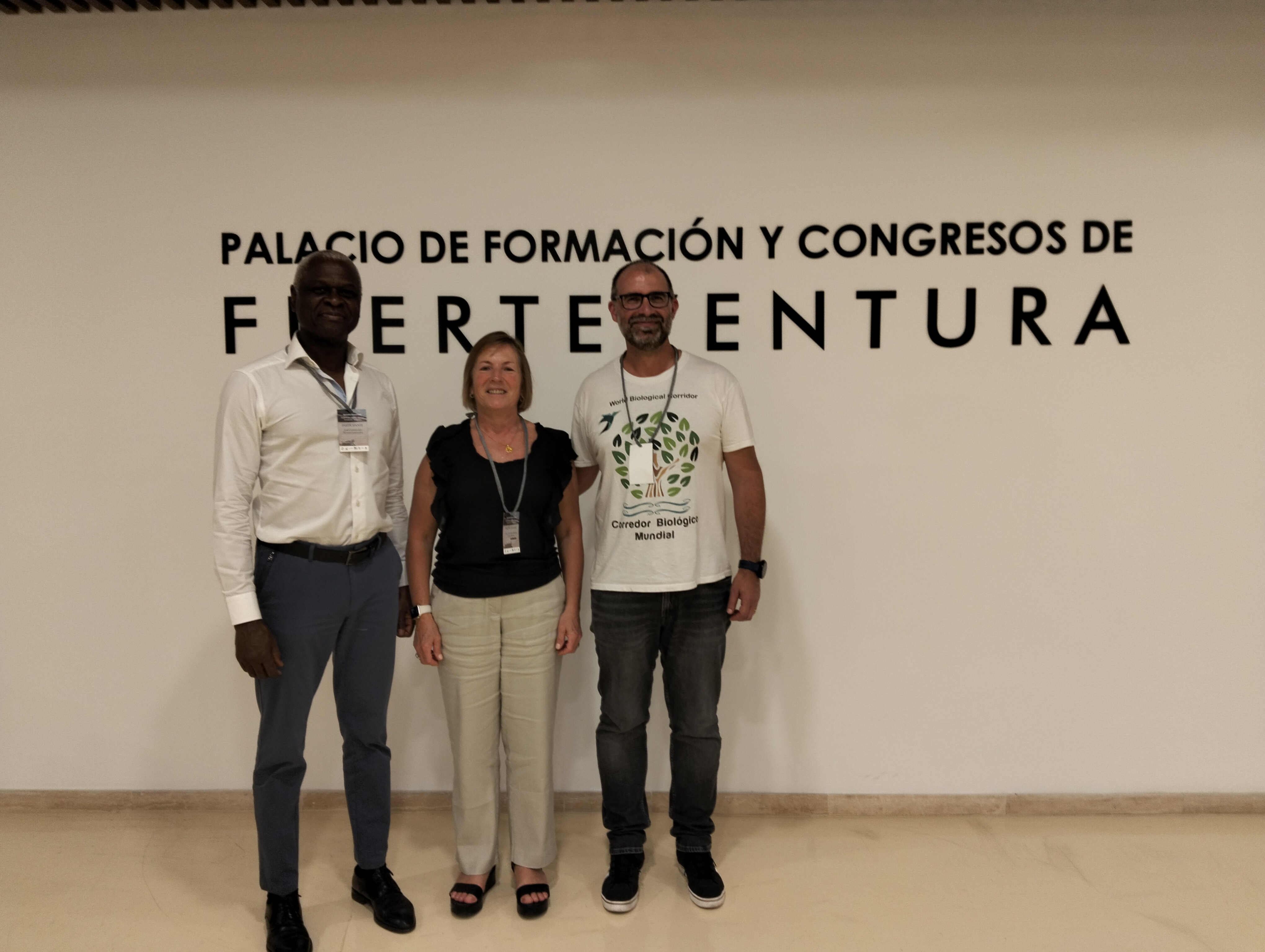 Excelentísimo D. José Cardoso Cassandra,  Embajador de Santo Tomé y Príncipe ante la UE y la UNESCO - nuevo miembro del Comité Internacional del Corredor Biológico Mundial