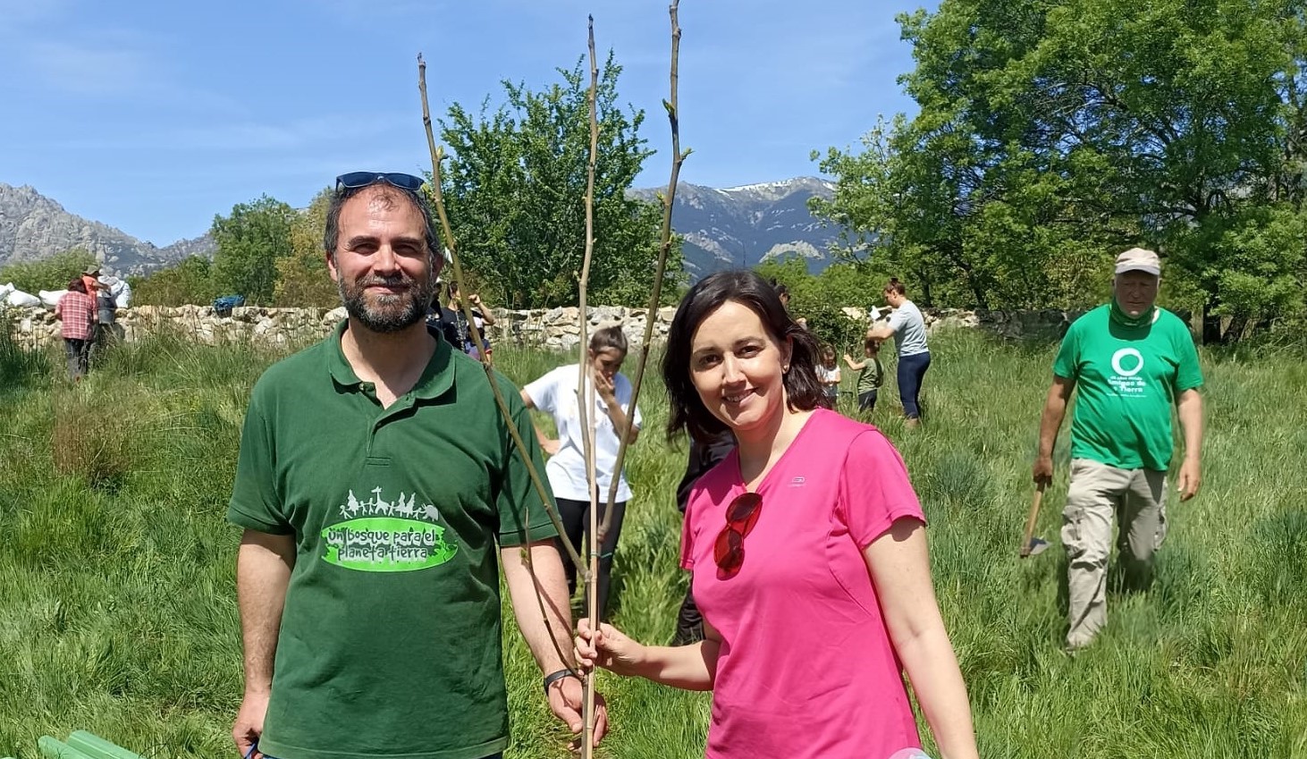 Una cadena verde