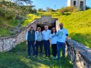 Visita Oficial del Delegado del Gobierno en la Comunidad de Castilla y León al futuro banco mundial de semillas 